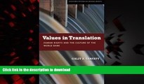 Read book  Values in Translation: Human Rights and the Culture of the World Bank (Stanford Studies