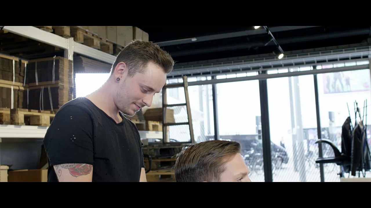 Best Michael Fassbender hairstyle ★ Classic side-parting men's hair ★How to tutorial