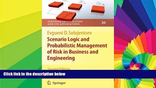 Ebook deals  Scenario Logic and Probabilistic Management of Risk in Business and Engineering