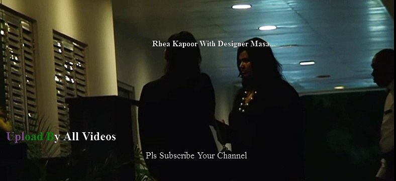 Rhea Kapoor With Designer Masaba Gupta Spotted At A Restaurant For Dinner