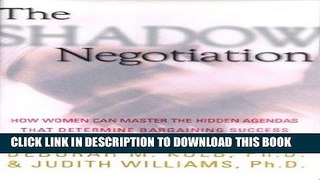 Best Seller The Shadow Negotiation: How Women Can Master the Hidden Agendas That Determine