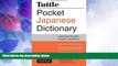 Deals in Books  Tuttle Pocket Japanese Dictionary: Completely Revised and Updated Second Edition