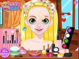 Rapunzel | Glittery Make Up | Dress Up | Game | ラプンツェル | 着せ替え｜lets play! ❤ Peppa Pig