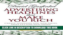 [PDF] Advertising Headlines That Make You Rich: Create Winning Ads, Web Pages, Sales Letters and