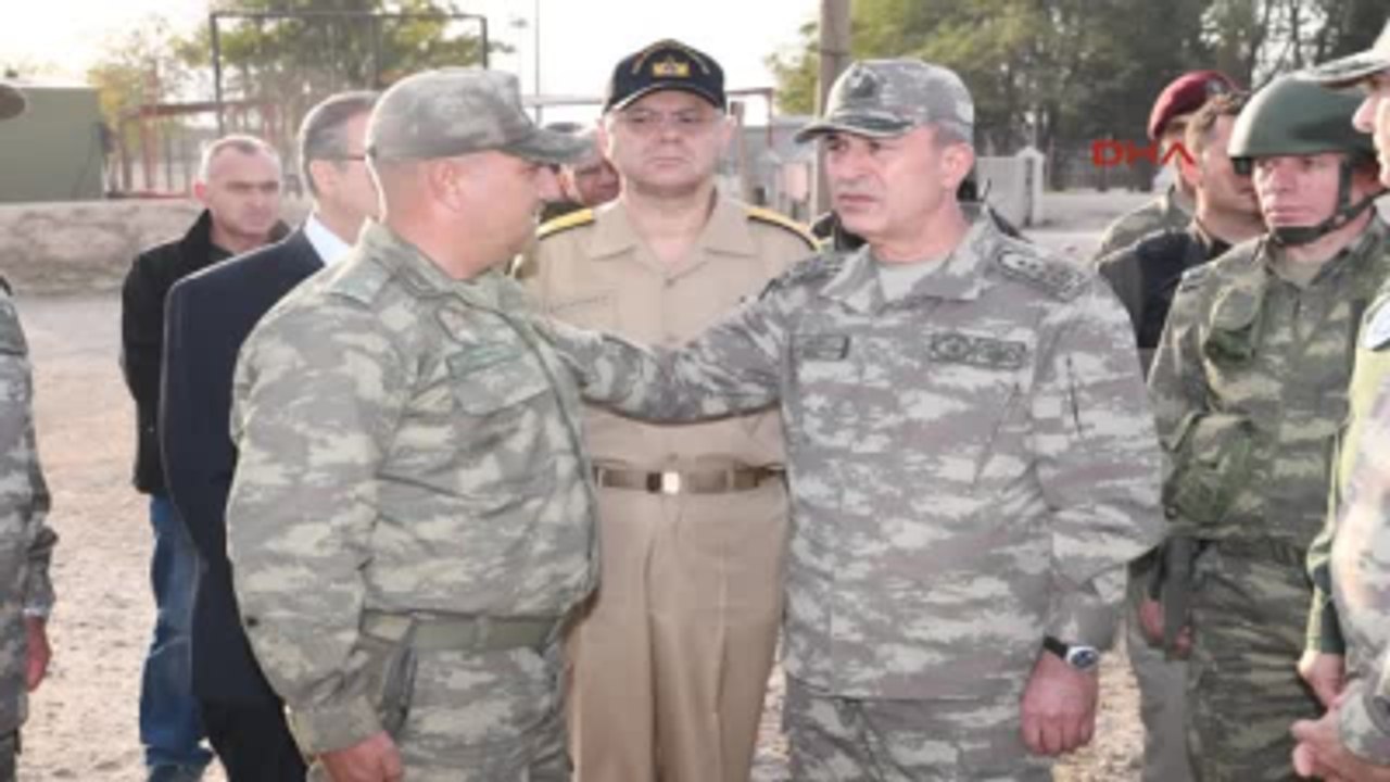 Şırnak- Orgeneral Hulusi Akar, Şırnak ve Silopi'de Konuşlu Birlikleri Denetledi