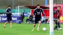 Cristiano Ronaldo Vs Lionel Messi  Top 10 Craziest Skills In Training   Fazeli