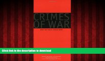 Buy books  Crimes of War: What the Public Should Know online for ipad