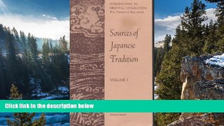 Big Deals  Sources of Japanese Tradition Volume II  Best Buy Ever