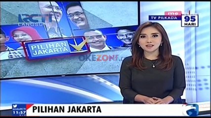 Cagub DKI Adu Program Mengentas Kemacetan Ibu Kota