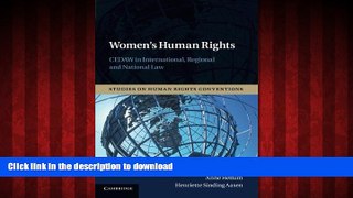 Buy books  Women s Human Rights: CEDAW in International, Regional and National Law (Studies on