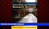 liberty books  Criminal Justice and Criminology Research Methods online