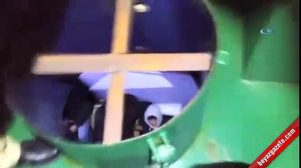 365 göçmenin yakalanma anı kameralara yansıdı