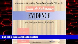 liberty books  Sum   Substance: Evidence (Sum   Substance CD)
