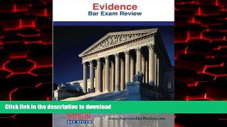 Best books  Evidence: Bar Exam Review online to buy