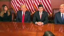 Trump rencontre Paul Ryan au Capitole