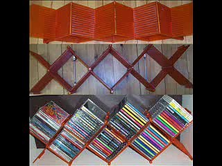 2001 stuff 4eva! vintage 2001 CD rack plastic!