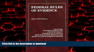 Buy book  Federal Rules of Evidence, with Evidence Map, 2008-2009 Edition online to buy