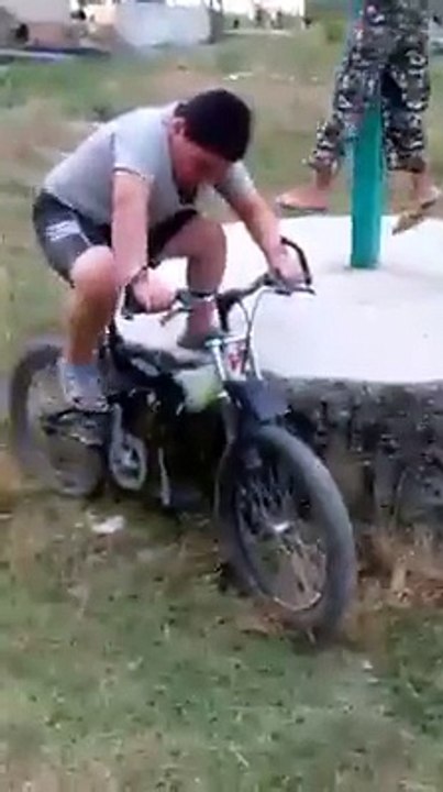 Fat kid Cycling