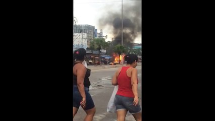 Explosion de gaz en plein centre de Rio de Janeiro