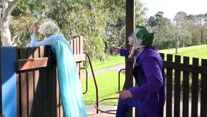 Spiderman Vs Joker - ELSA IS CAPTURED! w Hulk & Spidergirl! Superhero Time Adventures! Episode