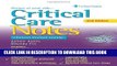 [PDF] Epub Critical Care Notes: Clinical Pocket Guide Full Download