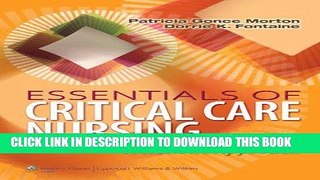 [PDF] Epub Essentials of Critical Care Nursing: A Holistic Approach Full Online