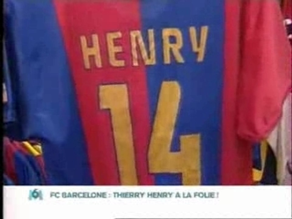 M6 reportage Henry Barça