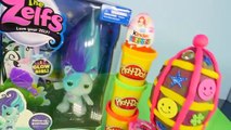 Play Doh Kinder Surprise Eggs Toy The Zelfs Doll Disney Princess Egg Toys Cinderella Playdough