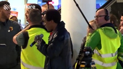 The Voice singer Lyrickal performs at Watford Christmas event in London