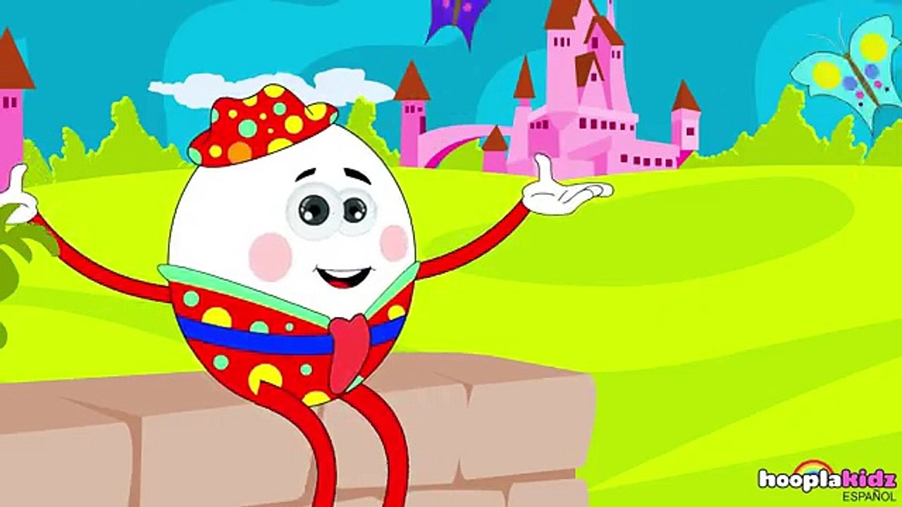 Humpty Dumpty Nursery Rhyme | Nursery Rhymes - Spanish (Canciones infantiles) |