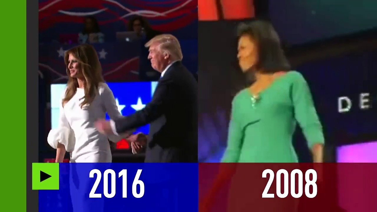 Discours de Mme TRUMP: un copié-collé du premier discours de Michelle OBAMA en 2008