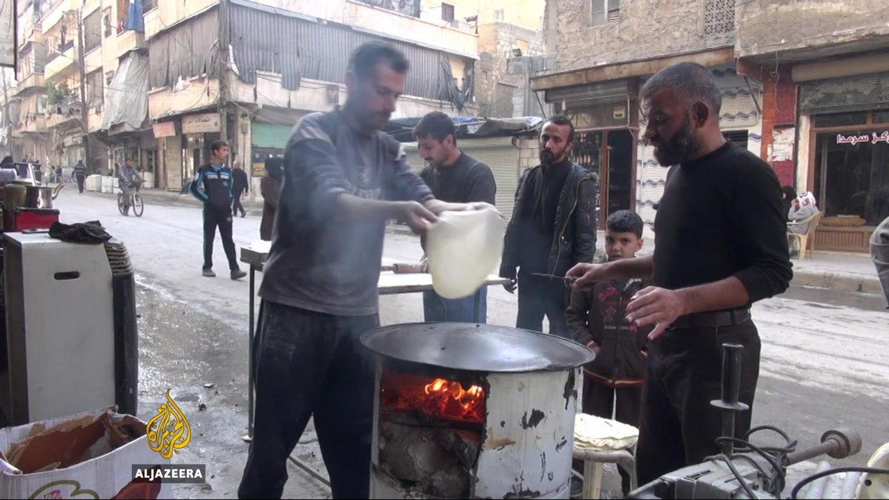 Syria's war: UN warns of food running out