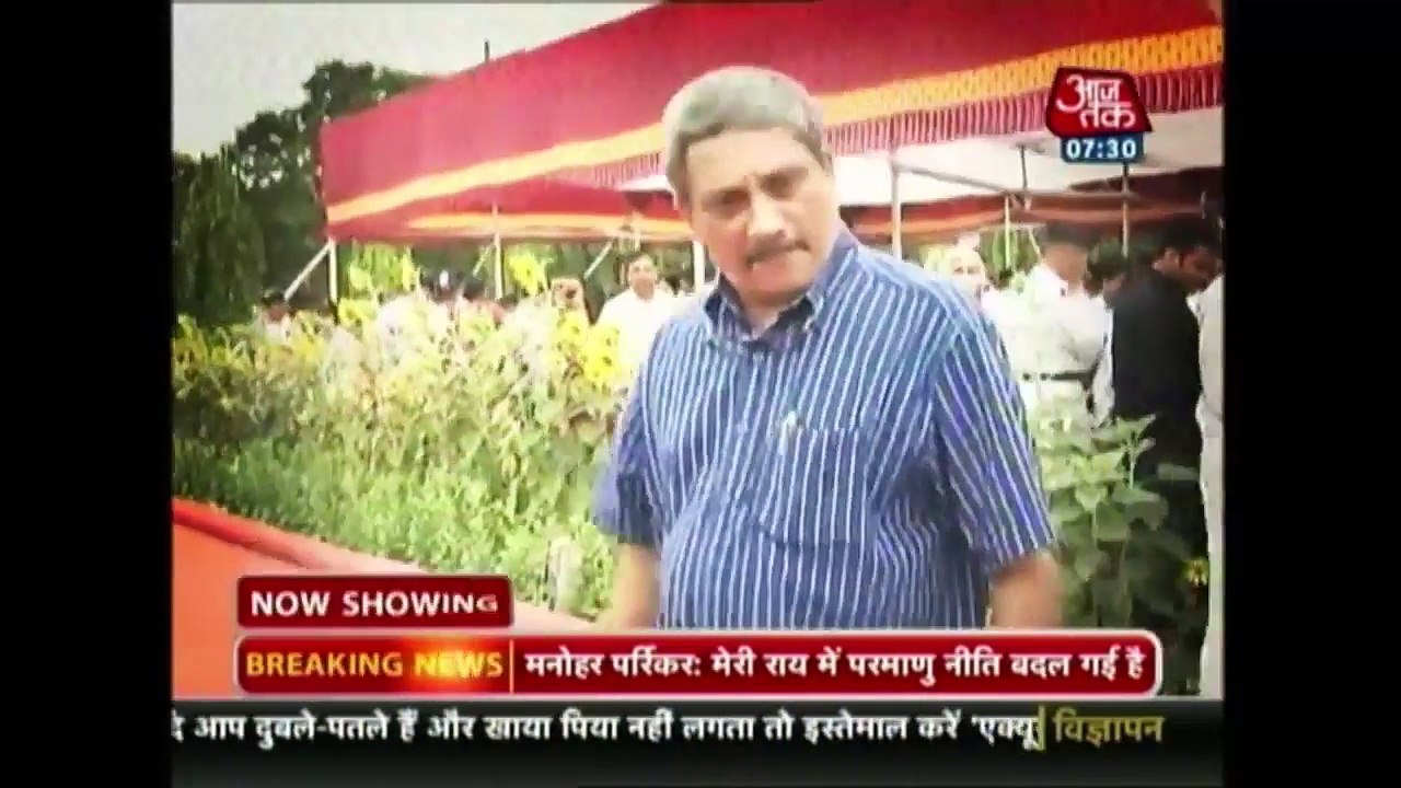 Manohar Parrikar On Nuclear First Use Why Bind Ourselves To No First Use Policy