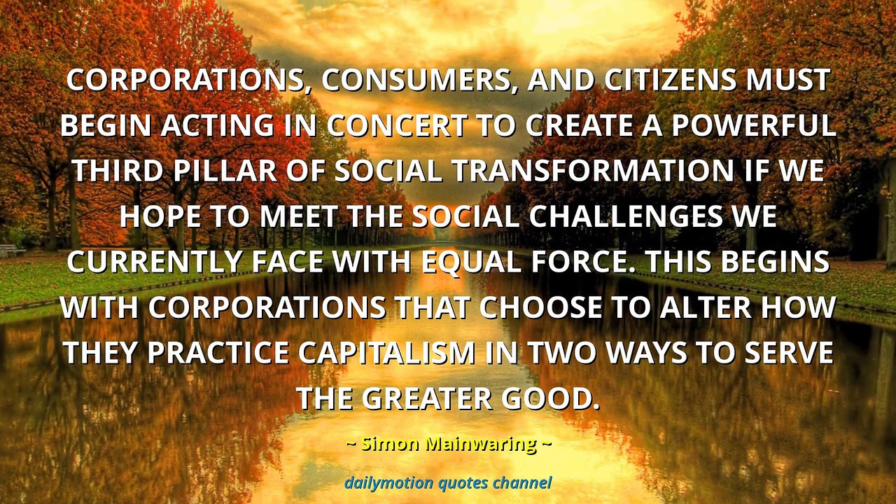 Simon Mainwaring Quotes #2