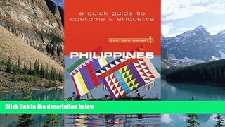 Best Buy Deals  Culture Smart! Philippines: A Quick Guide to Customs and Etiquette (Culture