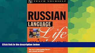 Ebook Best Deals  Teach Yourself Russian Language Life and Culture  Most Wanted