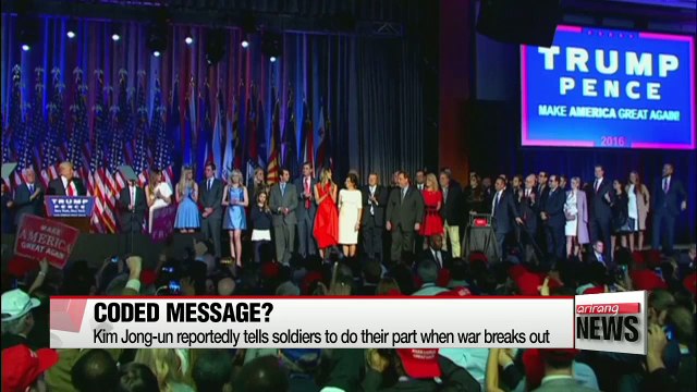 Kim Jong-un has made two visits to military units since U.S. election