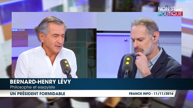 François Hollande : Bernard-Henry Levy, dernier satisfait ? Il salue ‘’un Président tout à fait formidable !’’