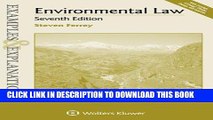 Ebook Examples   Explanations: Environmental Law Free Read