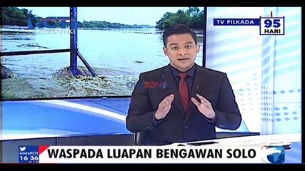 Bengawan Solo Siaga Satu, Masyarakat Diminta Waspada