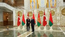 Erdoğan Belarus'ta Cumhurbaşkanı Lukaşenko Ile Görüştü