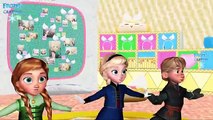 Frozen Elsa Kristoff Cartoons Ringa Ringa Roses And Three Little Kittens Children Nursery Rhymes