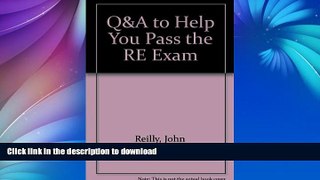 EBOOK ONLINE  Q A to Help You Pass the RE Exam CD-ROM  PDF ONLINE