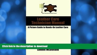 EBOOK ONLINE  Leather Care Technician Manual  BOOK ONLINE