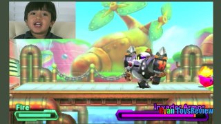 KIRBY PLANET ROBOBOT for Nintendo 3DS Giant Egg Surprise Opening Ryan ToysReview-jWI-Bvfkwo8