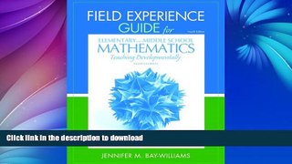 READ  Field Experience Guide for Elementary and Middle School Mathematics: Teaching
