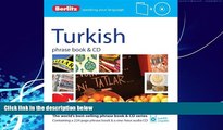 Books to Read  Berlitz Turkish Phrase Book   CD  Best Seller Books Most Wanted