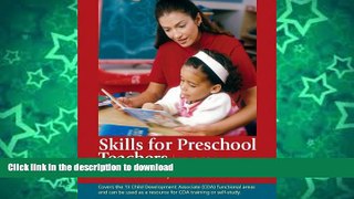 READ  Skills for Preschool Teachers (9th Edition)  BOOK ONLINE