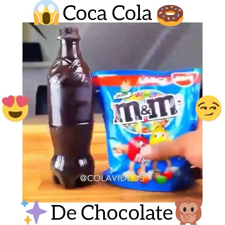 coca cola de chocolate