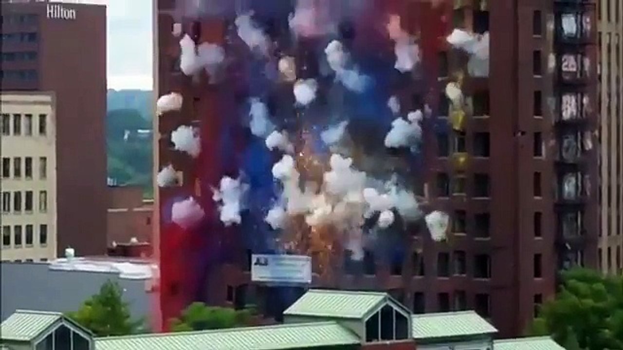 Espectacular demolicion
